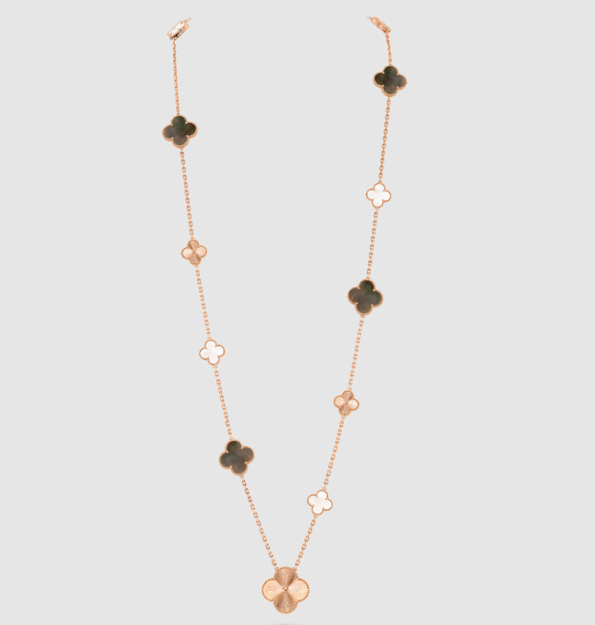 [¡®Star¡¯] 25 NEW CLOVER 15 MOTIFS GRAY MOTHER-OF-PEARL