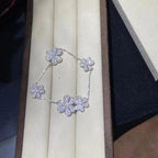 ¡®Star¡¯FRIVOLE SILVER 5 FLOWERS BRACELET