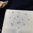 ¡®Star¡¯FRIVOLE SILVER 5 FLOWERS BRACELET