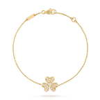 ¡®Star¡¯FRIVOLE GOLD FLOWER DIAMOND BRACELET