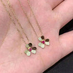 ¡®Star¡¯FRIVOLE GOLD FLOWER NECKLACE