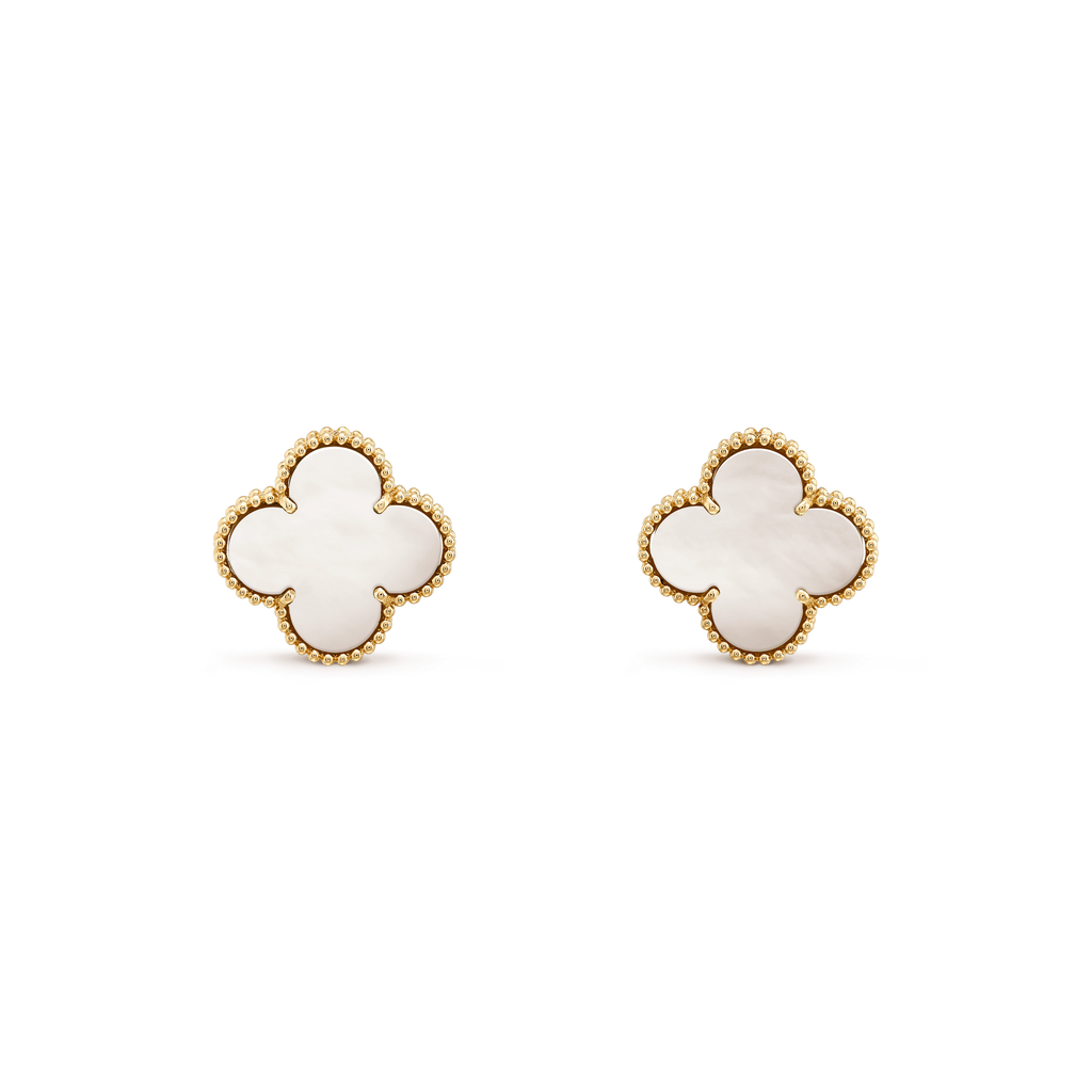 ¡®Star¡¯CLOVER MINI GOLD EARRINGS