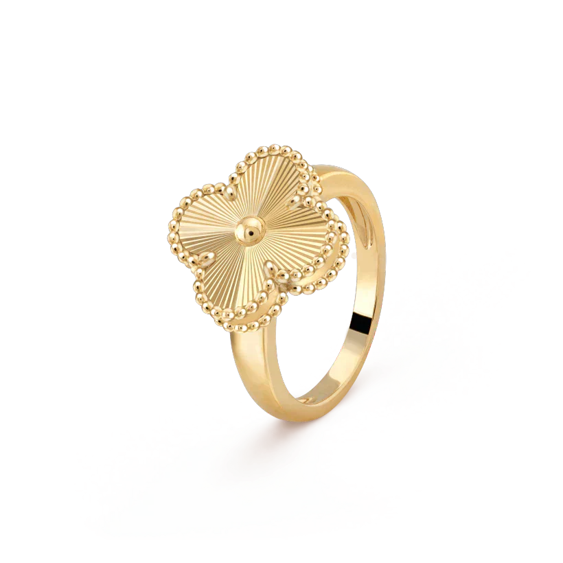 ¡®Star¡¯CLOVER GOLD RING