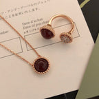 ¡®Star¡¯PERLEE COULEURS DIAMOND ROSE GOLD BETWEEN THE FINGER RING