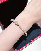 ¡®Star¡¯PANTHERE FULL DIAMOND OPEN BRACELET
