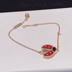 ¡®Star¡¯LUCKY SPRING 1 MOTIF PINK GOLD BRACELET