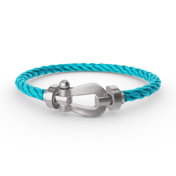 ¡®Star¡¯FORCE LARGE HORSESHOE NO DIAMOND BRACELET SILVER