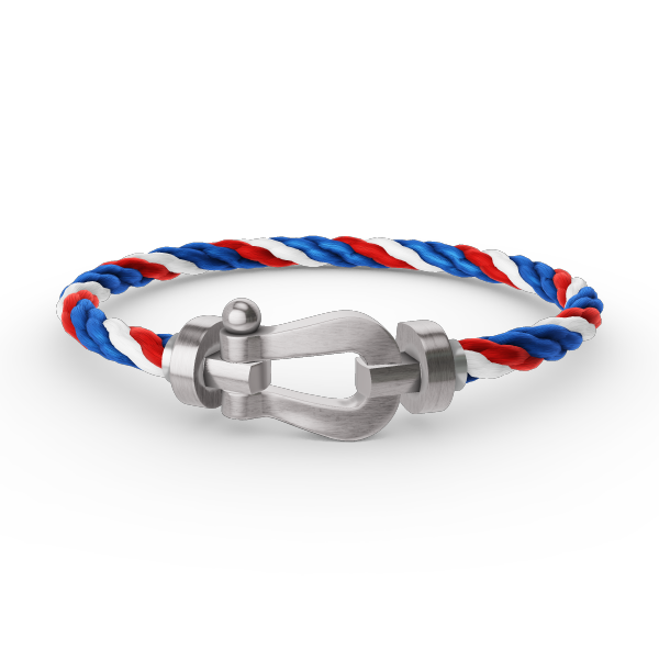 ¡®Star¡¯FORCE LARGE HORSESHOE NO DIAMOND BRACELET SILVER