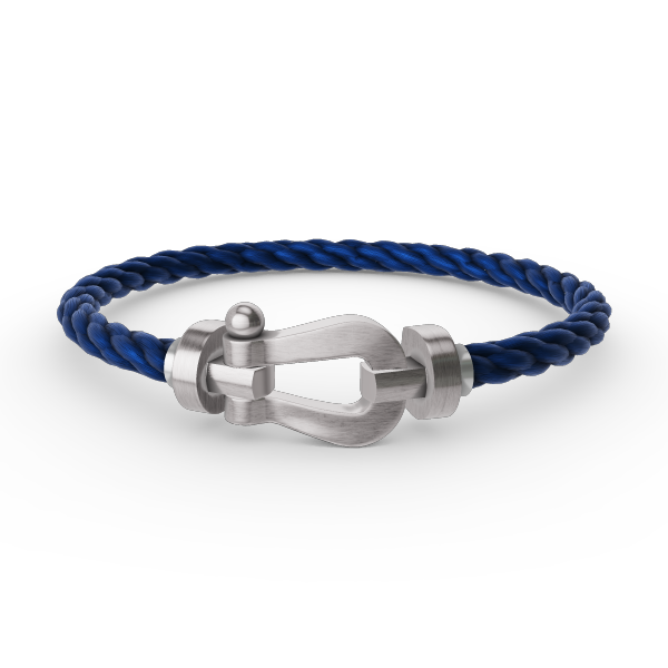 ¡®Star¡¯FORCE LARGE HORSESHOE NO DIAMOND BRACELET SILVER