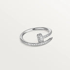 ¡®Star¡¯JUSTE RING 1.8MM SILVER DIAMONDS