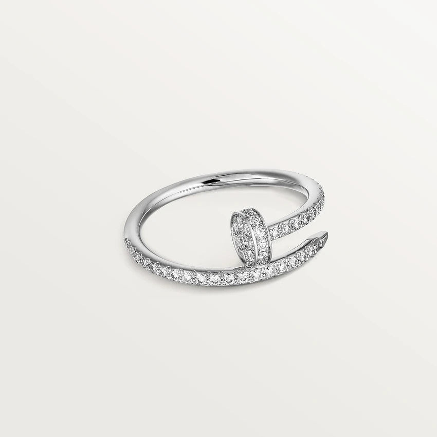 ¡®Star¡¯JUSTE RING 1.8MM SILVER DIAMONDS